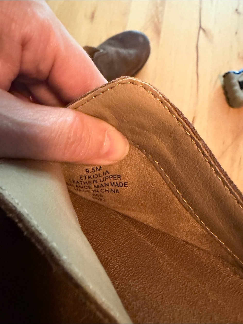 Earth Brown Suede Slip-On Loafers for Women - Picture 5 of 5